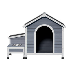 i.Pet Dog Kennel House Large Wooden Outdoor Pet Kennels Indoor Puppy Cabin Pet Care > Dog Supplies > Dog Kennels PET-GT-DH990-GR-AB Online Furniture