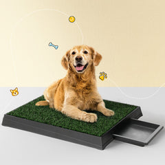 i.Pet Pet Training Pad Dog Potty Toilet Large Loo Portable With Tray Grass Mat Pet Care > Dog Supplies > Dog Training Aids PET-PAD-GRASSX1 Online Furniture