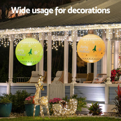 Jingle Jollys Christmas Inflatable Ball 60cm Led Illuminated Xmas Decoration Occasions > Christmas > Christmas Decorations XMAS-INF-BAUBLE-MERRY-GOLD Online Furniture