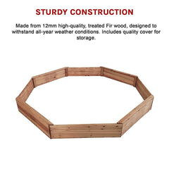 Kids Sand Pit Large Octagonal Wooden Sandpit Baby & Kids > Toys V63-840461 Online Furniture