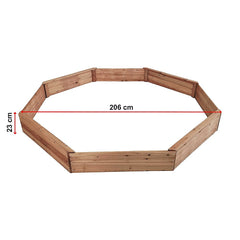 Kids Sand Pit Large Octagonal Wooden Sandpit Baby & Kids > Toys V63-840461 Online Furniture