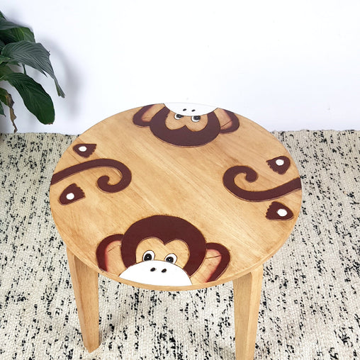 Kids Wooden Table Monkey Baby & Kids > Kid's Furniture V574-PLANETTABLEMONKEY Online Furniture