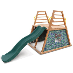 Lifespan Kids Cooper Climbing Frame with 1.8m Green Slide Baby & Kids > Toys V420-LKSL-COOPER-GRN Online Furniture