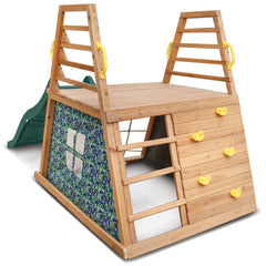 Lifespan Kids Cooper Climbing Frame with 1.8m Green Slide Baby & Kids > Toys V420-LKSL-COOPER-GRN Online Furniture