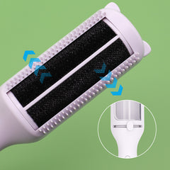 Multi-Function Pet Grooming Brush with Self-Cleaning Feature - Ideal for Dogs and Cats 2 PCS (Green+White) Pet Care > Cleaning & Maintenance > Pet Grooming Supplies V888-ELOSUNG10457 Online Furniture