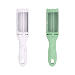 Multi-Function Pet Grooming Brush with Self-Cleaning Feature - Ideal for Dogs and Cats 2 PCS (Green+White) Pet Care > Cleaning & Maintenance > Pet Grooming Supplies V888-ELOSUNG10457 Online Furniture