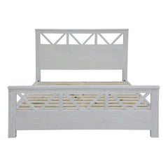 Myer 4pc Double Bed Suite Bedside Tallboy Bedroom Furniture Package White Wash Furniture > Bedroom V315-VOB-ATLA-DTB-KIT Online Furniture