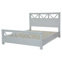 Myer King Size Bed Frame Solid Timber Wood Mattress Base White Wash Furniture > Bedroom V315-VOB-ATLA-02 Online Furniture