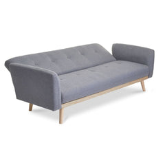 Nicholas 3-Seater Light Grey Foldable Sofa Bed Furniture > Living Room V80-NKO-19284-LGY Online Furniture