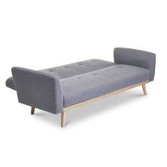 Nicholas 3-Seater Light Grey Foldable Sofa Bed Furniture > Living Room V80-NKO-19284-LGY Online Furniture