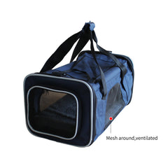 Ondoing Portable Pet Carrier Tote Travel Bag Kennel Soft Dog Crate Cage Indoor Outdoor Pet Care > Dog Supplies V587-6954739806232 Online Furniture