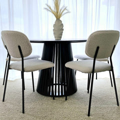 Palmer Sleek Silhouette Dining Table Furniture > Dining > Dining Tables V264-DNT-421C-BLK-11M Online Furniture