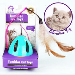 Pet Love Funny Tumbler Cat Feather Toys Pet Care > Toys > Dog Toys V915-ZP0103 Online Furniture