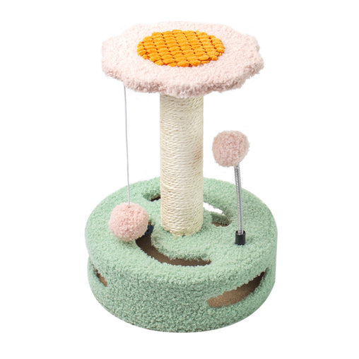 Pinkflower Cat Tree Tower Scratcher Toys Pet Care > Cat Supplies V488-PCSFF-GP Online Furniture