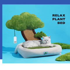 Potted style cat dog bed cat scratching post warm pet nest Pet Care > Dog Supplies V488-Z1B00115 Online Furniture