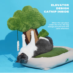 Potted style cat dog bed cat scratching post warm pet nest Pet Care > Dog Supplies V488-Z1B00115 Online Furniture