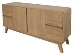 Providence 2 Door 4 Drawer Sideboard (Natural) Furniture > Dining V199-SB204PFLN Online Furniture