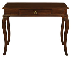 Queen Ann 1 Drawer Sofa Table (Mahogany) Furniture > Bedroom > Bedside Tables V199-ST001QAM Online Furniture