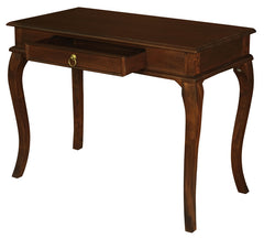 Queen Ann 1 Drawer Sofa Table (Mahogany) Furniture > Bedroom > Bedside Tables V199-ST001QAM Online Furniture