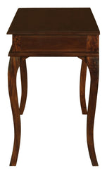 Queen Ann 1 Drawer Sofa Table (Mahogany) Furniture > Bedroom > Bedside Tables V199-ST001QAM Online Furniture