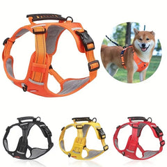 Reflective Dog Harness with Leash, No-Pull Vest Harness for Dogs, Adjustable Dog Vest with Handle, Walking Training Pet Harness L size Pet Care > Dog Supplies > Dog Collars, Leads & Harnesses V888-ELOSUNG10083 Online Furniture