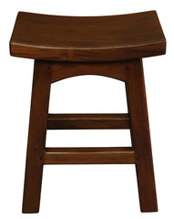 Tokyo Solid Mahogan Timber Footstool (Mahogany) Furniture > Bar Stools & Chairs > Table & Bar Stools V199-BR048WDM Online Furniture