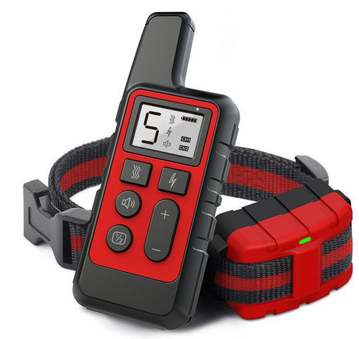 Wireless Dog Training Collar with Remote - 500-Yard Range, Waterproof, Rechargeable, Adjustable for Small and Large Dogs Pet Care > Dog Supplies > Dog Training Aids V888-ELOSUNG10129 Online Furniture