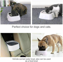 YES4PETS 1 x Medium Pet No Spill Feeder Bowl Dog Cat Puppy slow food Interactive Dish Dispenser Pet Care > Dog Supplies V278-1-X-KLW-07-NOSPILLBOWL-GR Online Furniture