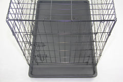 YES4PETS 36' Portable Foldable Dog Cat Rabbit Collapsible Crate Pet Cage with Cover Pet Care > Dog Supplies V278-CR36-W-COVER-BK Online Furniture