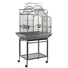 YES4PETS Large Bird Budgie Cage Parrot Aviary Carrier With Stand & Wheel Pet Care > Bird > Bird Cages & Stands V278-B023 Online Furniture