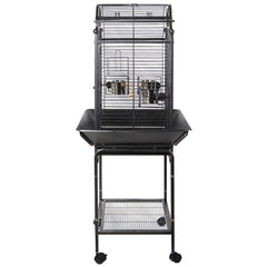 YES4PETS Large Bird Budgie Cage Parrot Aviary Carrier With Stand & Wheel Pet Care > Bird > Bird Cages & Stands V278-B023 Online Furniture