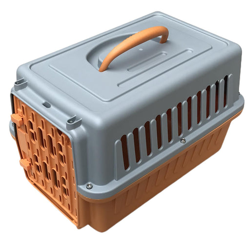 YES4PETS Small Dog Cat Rabbit Crate Pet Guinea Pig Carrier Kitten Cage Orange Pet Care > Dog Supplies V278-FC-420-S-CARRIER-ORANGE Online Furniture