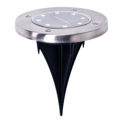 12x Solar Powered LED Buried Inground Recessed Light Garden Outdoor Deck Path Home & Garden > Garden Lights V63-831721 Online Furniture