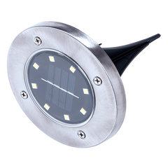 12x Solar Powered LED Buried Inground Recessed Light Garden Outdoor Deck Path Home & Garden > Garden Lights V63-831721 Online Furniture