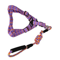 2 X Medium Pet Dog Cat Puppy Kitten Rabbit Dog Harness Collar leash lead 5 Color Pet Care > Dog Supplies V278-2-X-TH-02215 Online Furniture