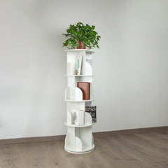 360-degree Rotating 4 Tier Display Shelf Bookcase Organiser Furniture > Office V63-834351 Online Furniture