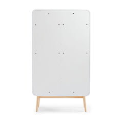 Merlin White Modern Retro Display Cabinet - ozily