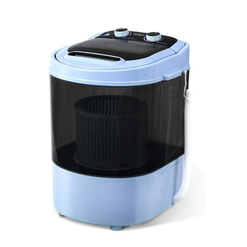 3KG Mini Portable Washing Machine Shoes Wash Top Load Spin Camp Caravan - ozily