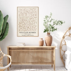 70cmx100cm William Morris Neutral Wood Frame Canvas Wall Art Home & Garden > Wall Art V207-1434 Online Furniture