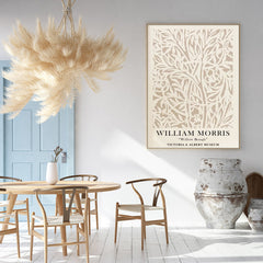 70cmx100cm William Morris Neutral Wood Frame Canvas Wall Art Home & Garden > Wall Art V207-1434 Online Furniture