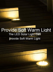 8 Pack LED Solar Pathway Lights Outdoor Solar Ground Lights (Warm White) Home & Garden > Garden Lights V178-14728 Online Furniture