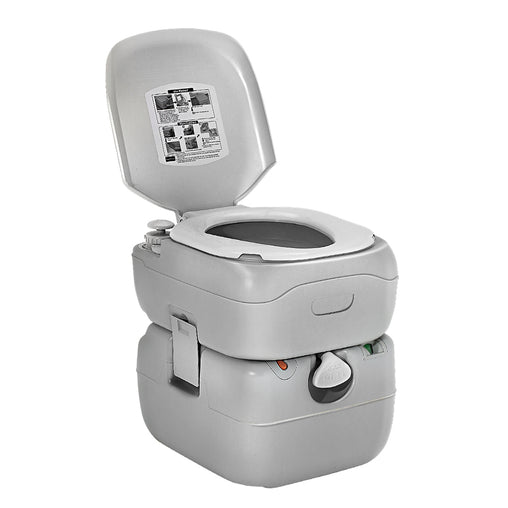 Outdoor Portable Camping Toilet 22L - ozily