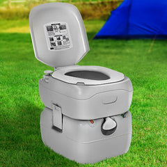 Outdoor Portable Camping Toilet 22L - ozily