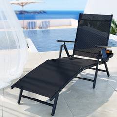 Gardeon Sun Lounge Outdoor Lounger Aluminium Folding Beach Chair Camping Patio - ozily