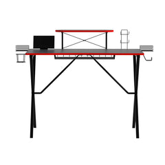 Artiss Gaming Desk Computer Desks Table Storage Shelves Study Home Ofiice 105CM - ozily