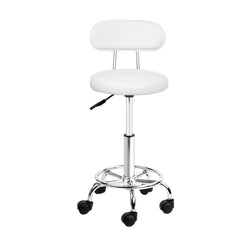 Artiss Salon Stool Swivel Barber Chair Backrest Hairdressing Hydraulic Height - ozily