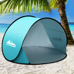 Weisshorn Pop Up Beach Tent Camping Portable Sun Shade Shelter - ozily