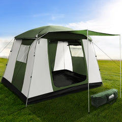 Weisshorn Camping Tent 6 Person Tents Family Hiking Dome - ozily