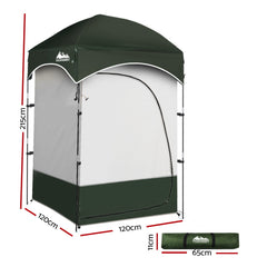 Weisshorn Shower Tent Outdoor Camping Portable Changing Room Toilet Ensuite - ozily