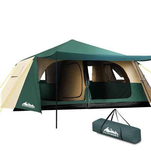 Weisshorn Instant Up Camping Tent 8 Person Pop up Tents Family Hiking - ozily